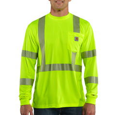 Carhartt Force LS Hi Viz Pocket Tee 100496