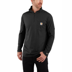 Carhartt force relax fit  zip mock Tee