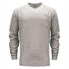 Key heavyweight long sleeve pocket tee 860