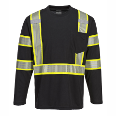 Portwest Iona Xtra Long Sleeve Refletive Tee S346