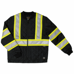 Quilted safety jacket S432