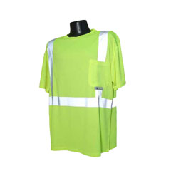 Radians Green SS HiViz Tee ST112PG